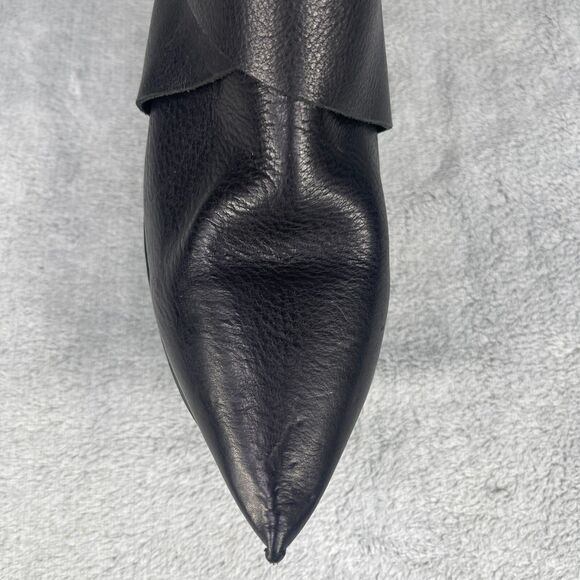 Trippen Leather Buckle Lune Boot Womens Sz 42 US10 Black AMPUTEE RIGHT BOOT ONLY - Picture 6 of 15